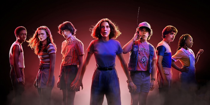 Stranger Things Characters Group Shot