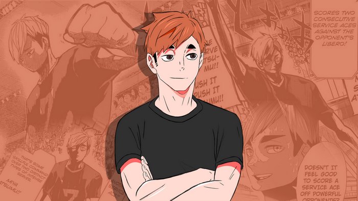 Miya Atsumu from Haikyuu!!