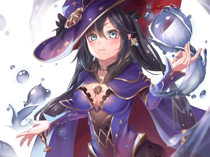 Mona from Genshin Impact 4K