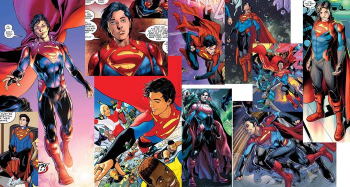 Superboy Jon Kent from DC Comics