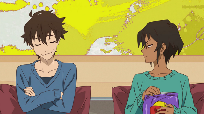 Makoto Edamura and Abigail Jones from Great Pretender