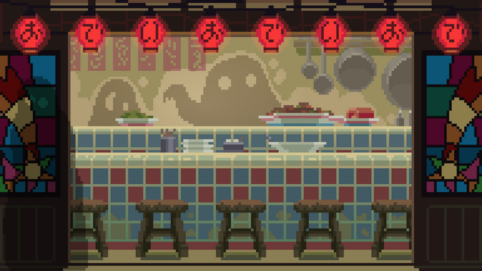 Spirited Away Ramen Shop Interior