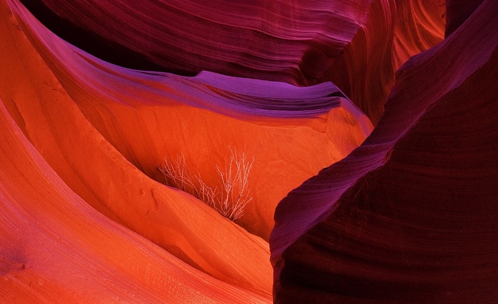 Antelope Canyon Rock Formations in Arizona