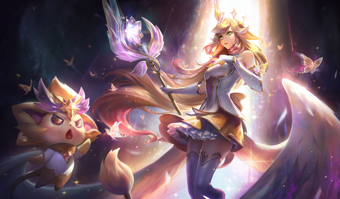 Soraka from League of Legends 4K