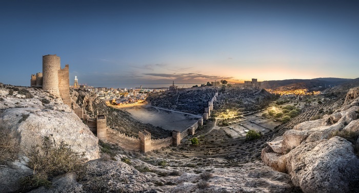 Alcazaba of Almeria, Andalusia, Spain