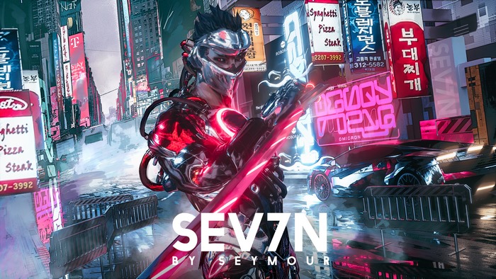 SEV7N by Seymour Cyberpunk Character
