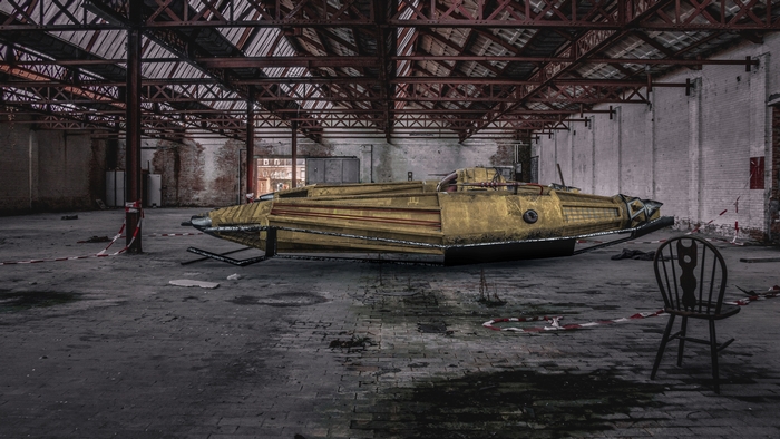 Sci Fi Spaceship 4K