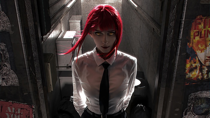 Makima from Chainsaw Man Cosplay
