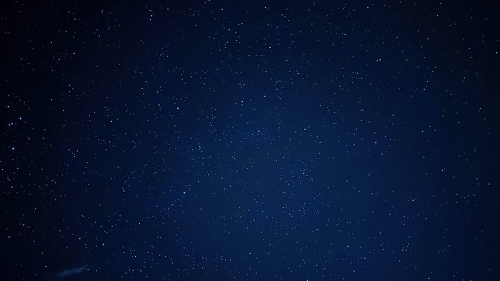 Night sky full of stars
