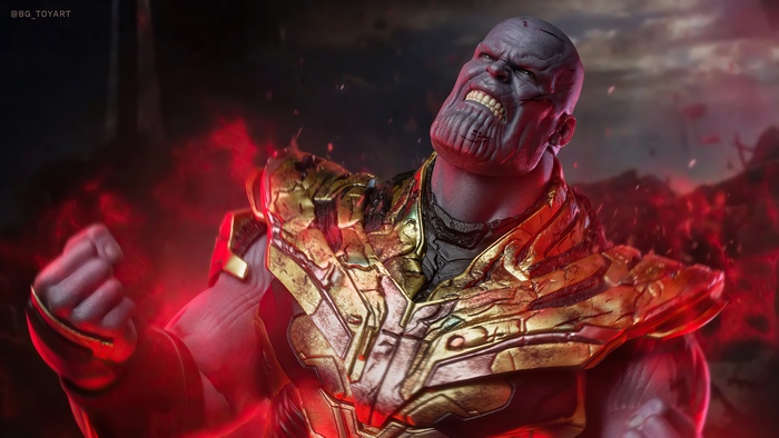 Thanos artwork 4K