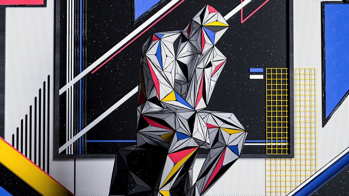 The Thinker artwork 4K