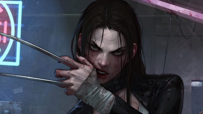 X-23 Wolverine Artwork 4K