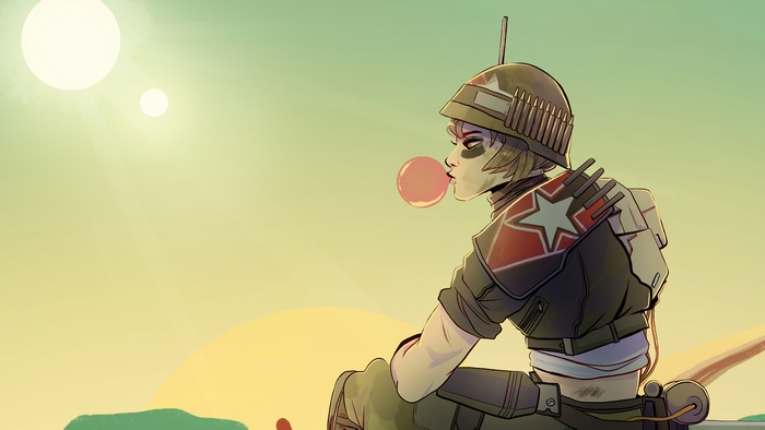Artwork of a woman from Borderlands 3