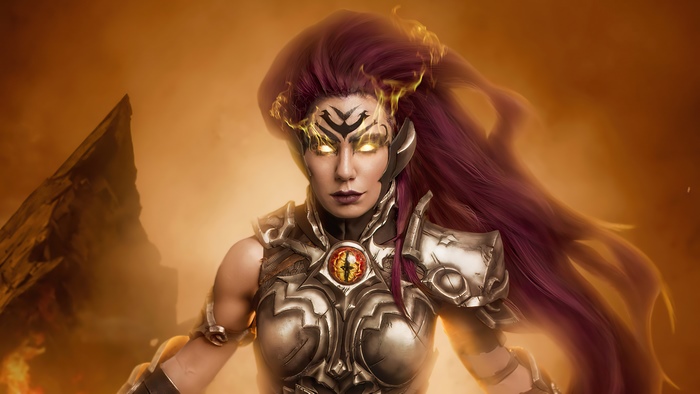 Fury from Darksiders 3 cosplay