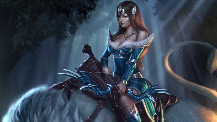 Drow Ranger from Dota 2