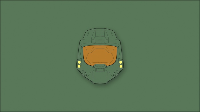 Master Chief helmet from Halo