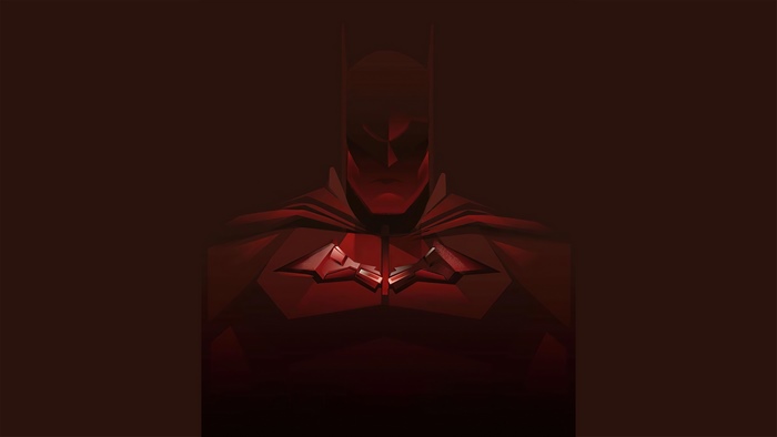 Minimalist Batman Artwork 4K