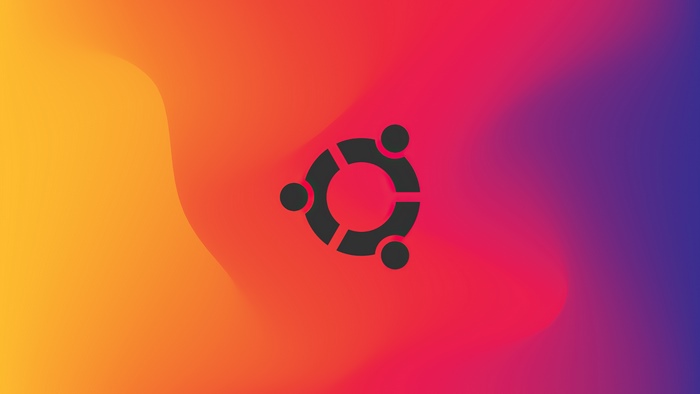 Ubuntu Linux Logo Abstract 4K