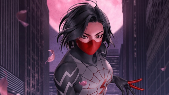 Silk from Marvel Comics