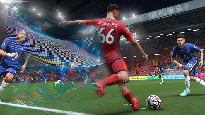 Alexander-Arnold and Pulisic in FIFA 22 4K