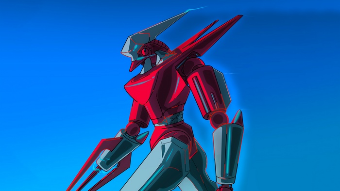 Red Robot from Pacific Rim