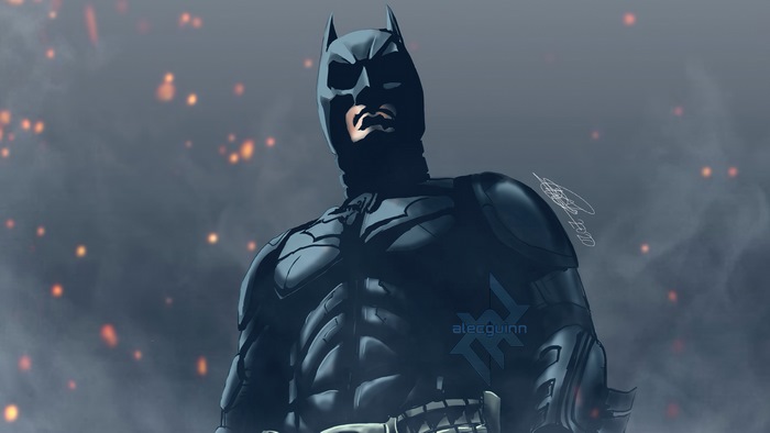 Batman artwork by alecguinn