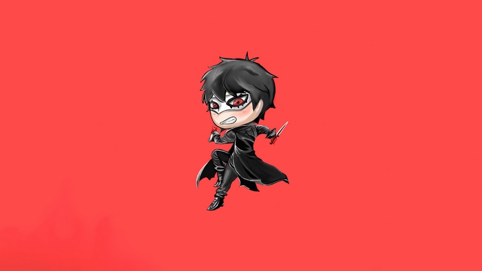 Joker from Persona 5 Chibi Artwork