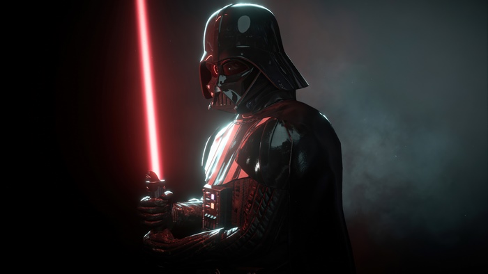 Darth Vader from Star Wars Battlefront 2 4K