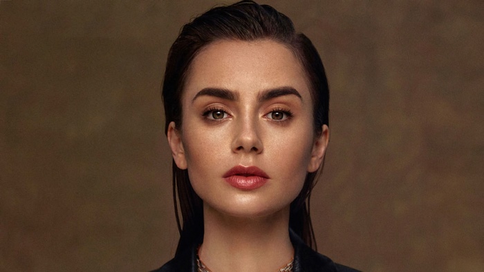 Lily Collins 4K photoshoot