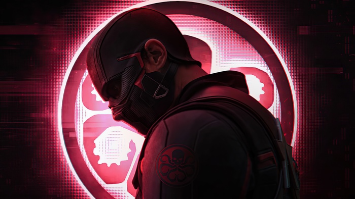Hydra agent with Hydra logo