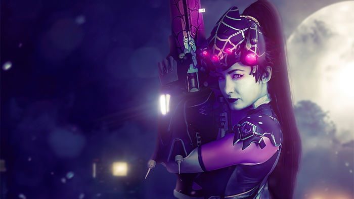 Widowmaker from Overwatch cosplay