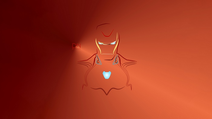 Iron Man digital art 4K