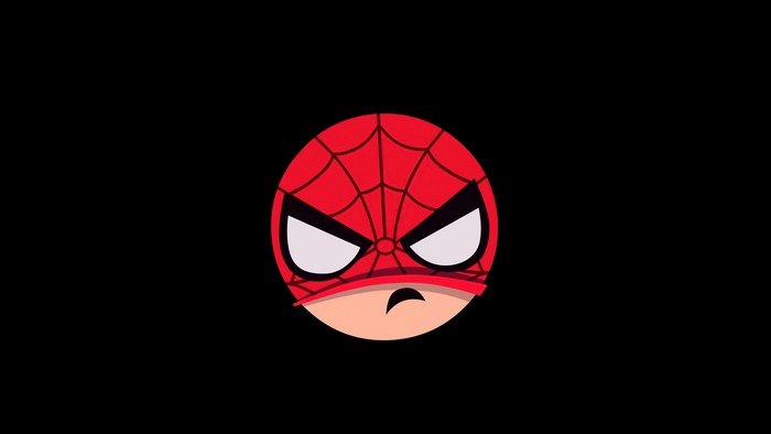 Minimalist Spiderman Artwork