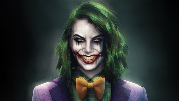 Lauren Cohan as Joker artwork