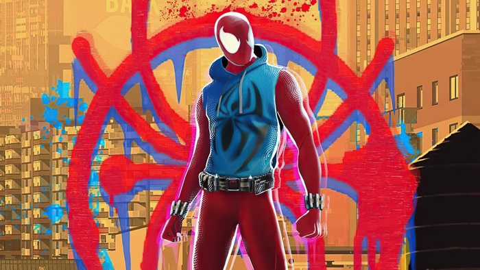 Scarlet Spider from Spider-Verse Artwork