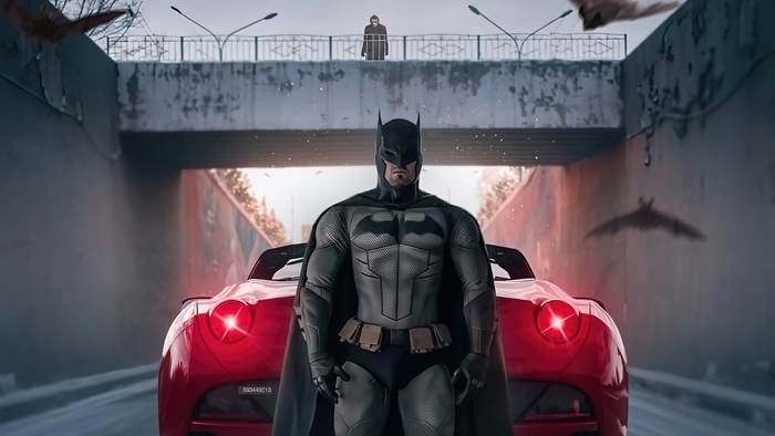 Batman and Joker artwork 4K