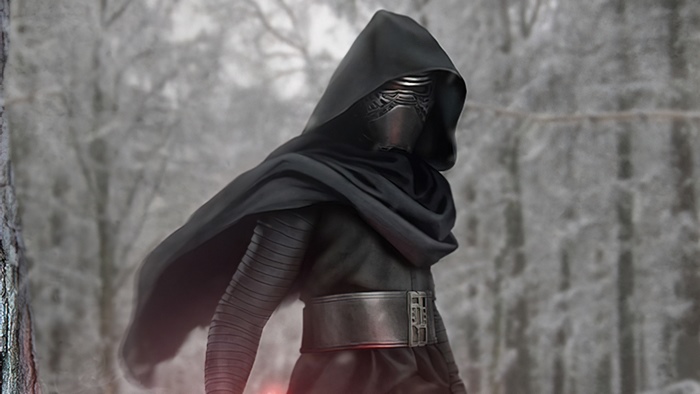 Kylo Ren from Star Wars artwork