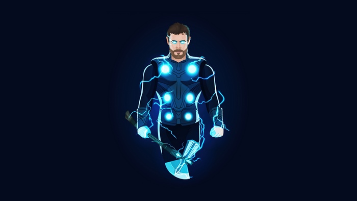Thor with Stormbreaker 4K