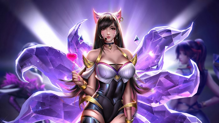 Ahri from League of Legends KDA 4K
