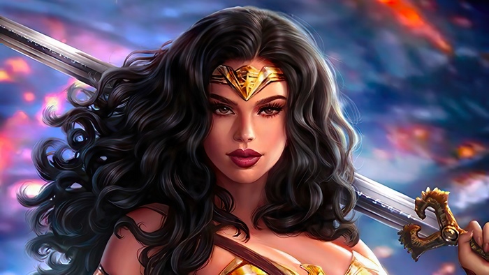 Wonder Woman with Sword