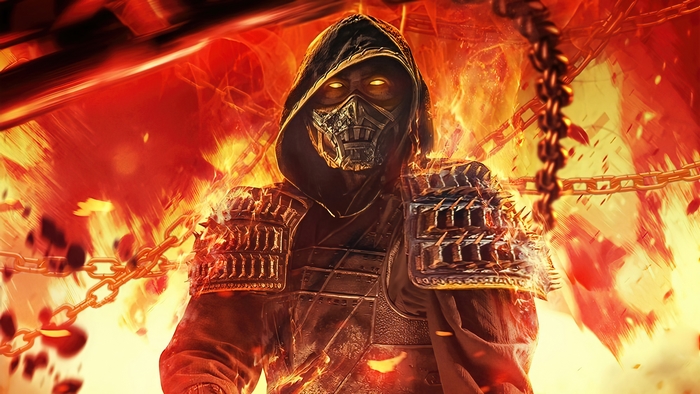Scorpion from Mortal Kombat 4K