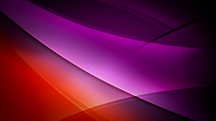 Abstract purple and red flowing lines 4K