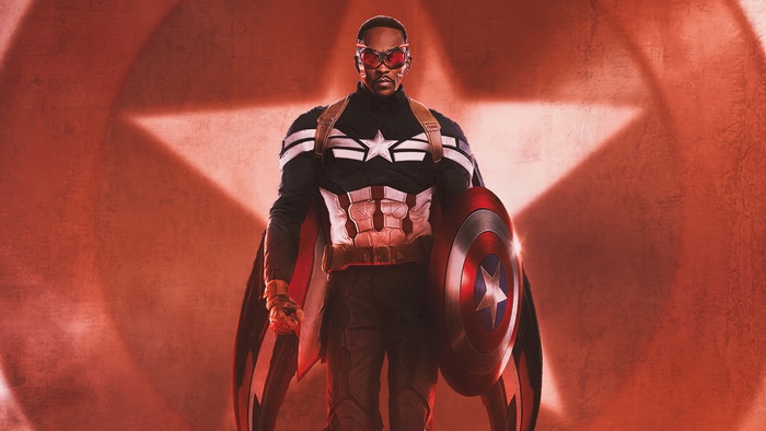 The Falcon and The Winter Soldier artwork featuring Anthony Mackie
