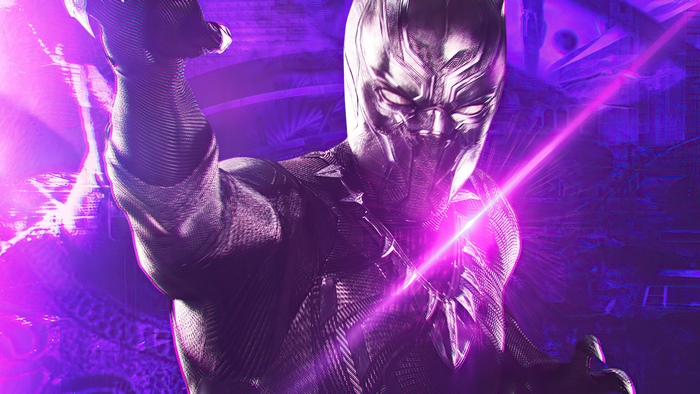 Black Panther artwork 4K