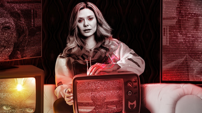 Scarlet Witch from Wanda Vision 4K