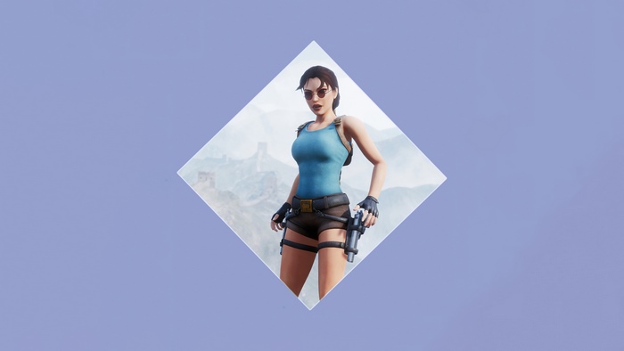 Lara Croft from Tomb Raider 4K