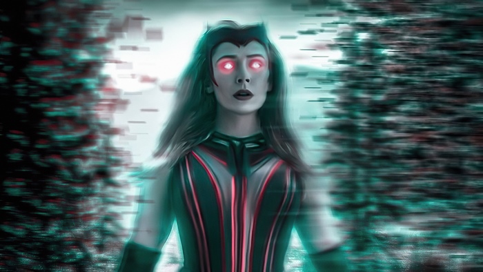 Scarlet Witch from Wanda Vision 4K
