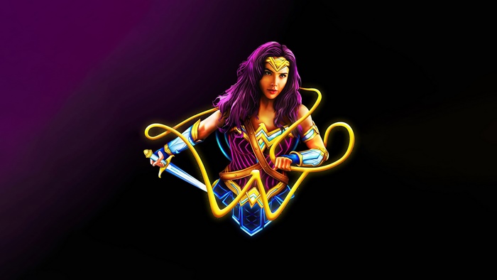 Wonder Woman with Lasso and Sword