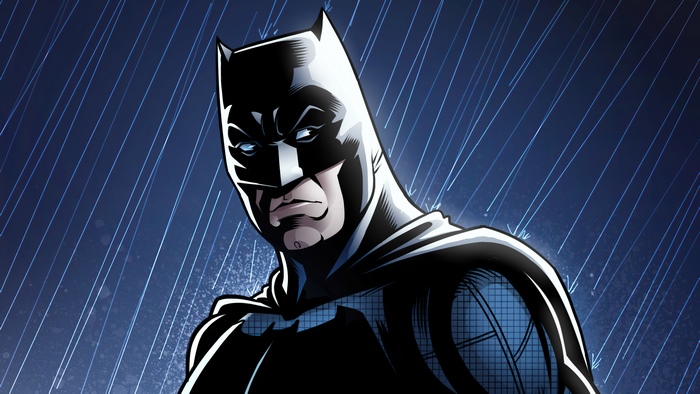 Batman in the Rain