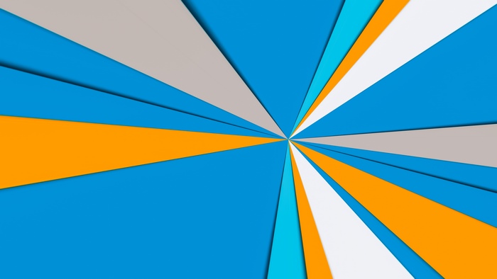 Abstract geometric pattern with radiating lines